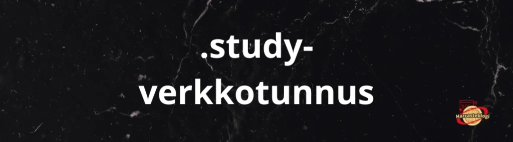 .study-verkkotunnus