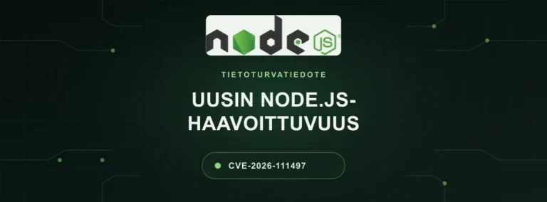 Node.js haavoittuvuus